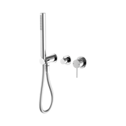 Nero Mecca Wall/Shower Mixer Diverter System Separate Back Plate, Chrome