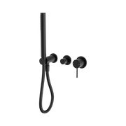 Nero Mecca Wall/Shower Mixer Diverter System Separate Back Plate, Matte Black