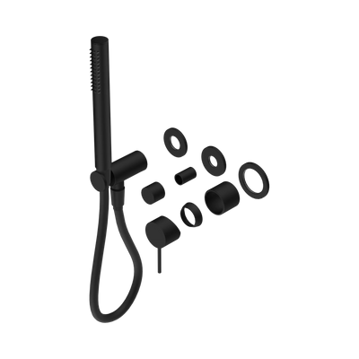 Nero Mecca Shower Mixer Diverter System Separate Back Plate Trim Kits Only, Matte Black
