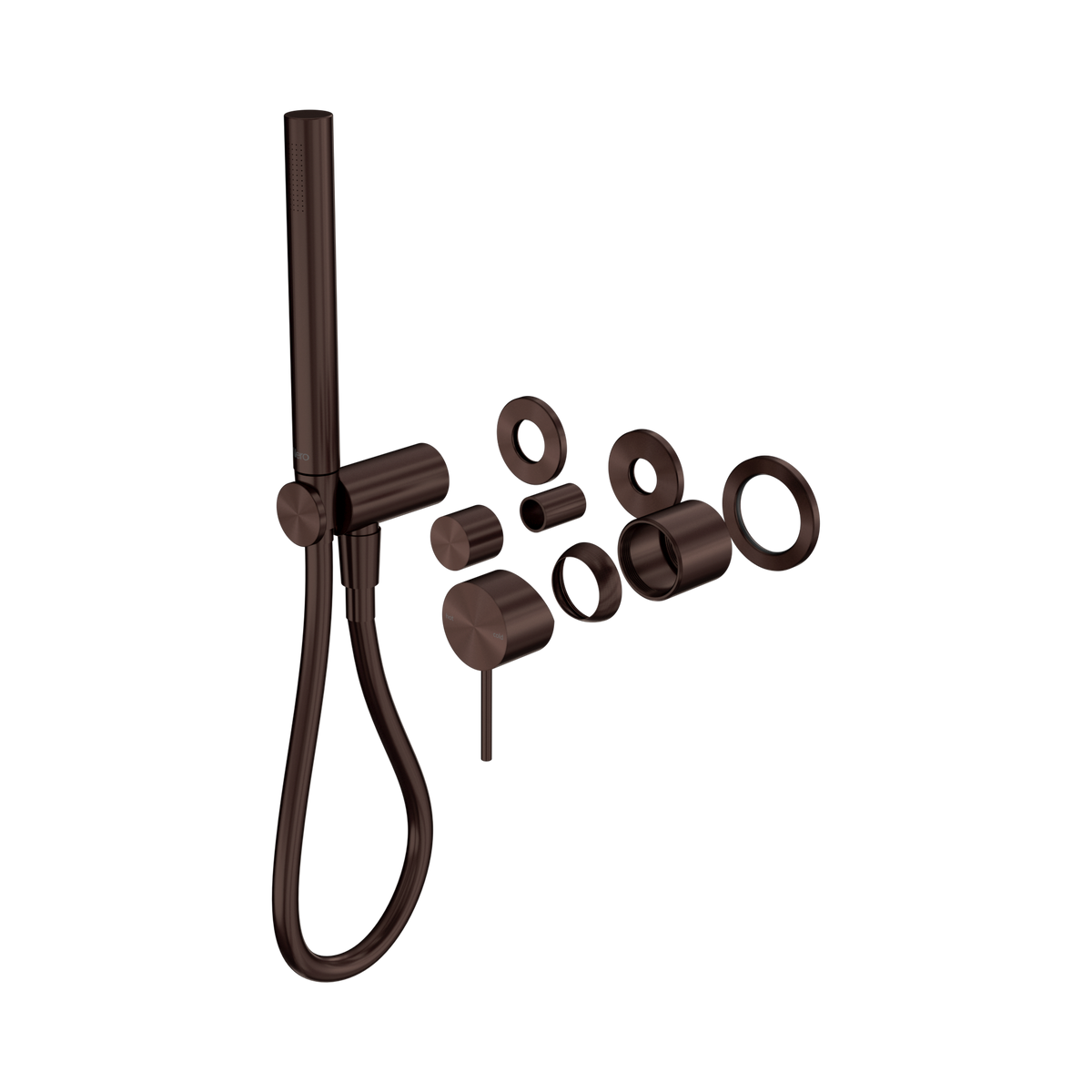 Nero Mecca Shower Mixer Diverter System Separate Back Plate II Trim Kits Only, Rome Bronze
