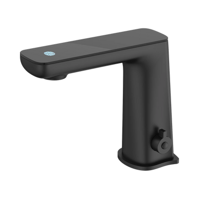 Nero Claudia Sensor Mixer With Black Top Display, Matte Black