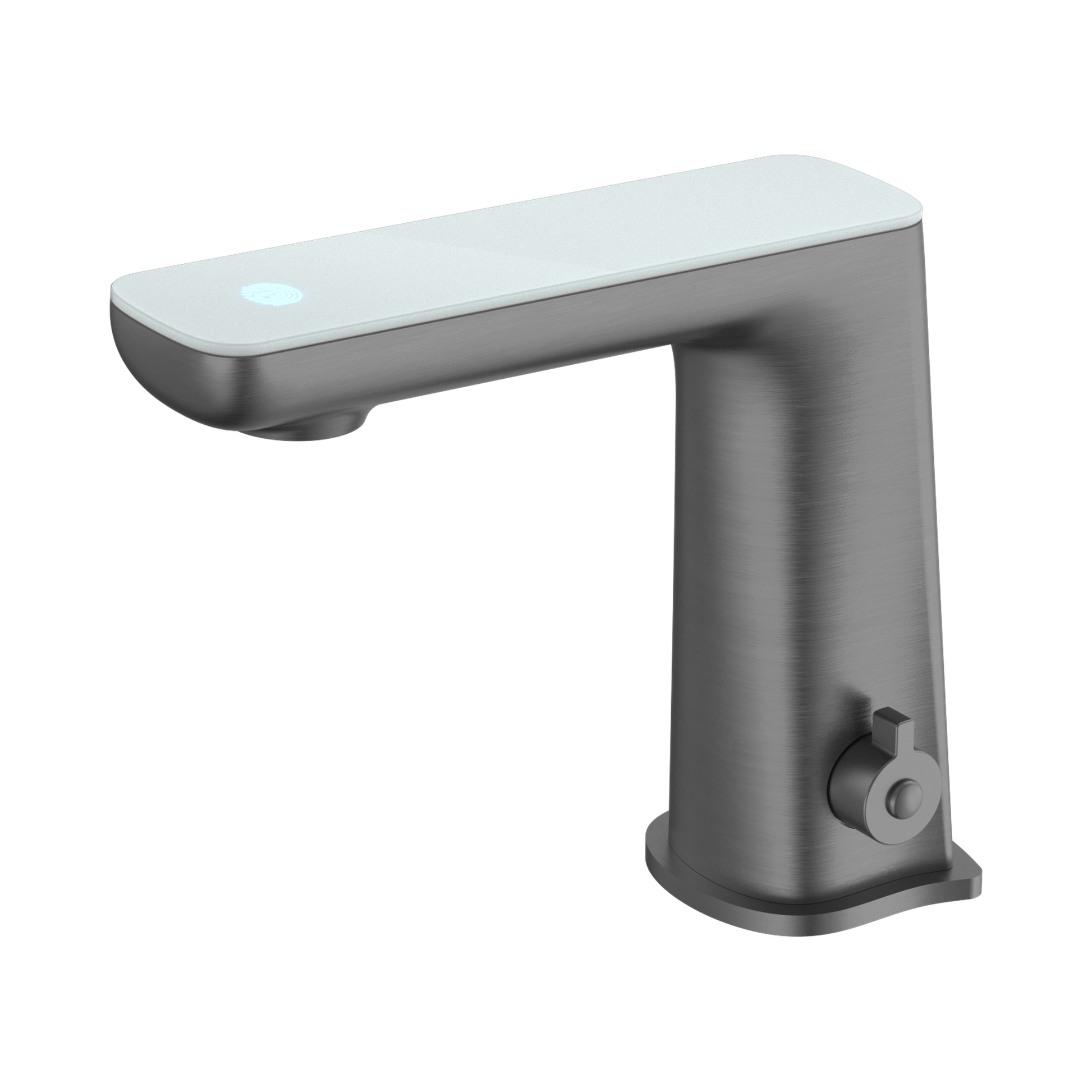 Nero Claudia Sensor Mixer With White Top Display, Gun Metal