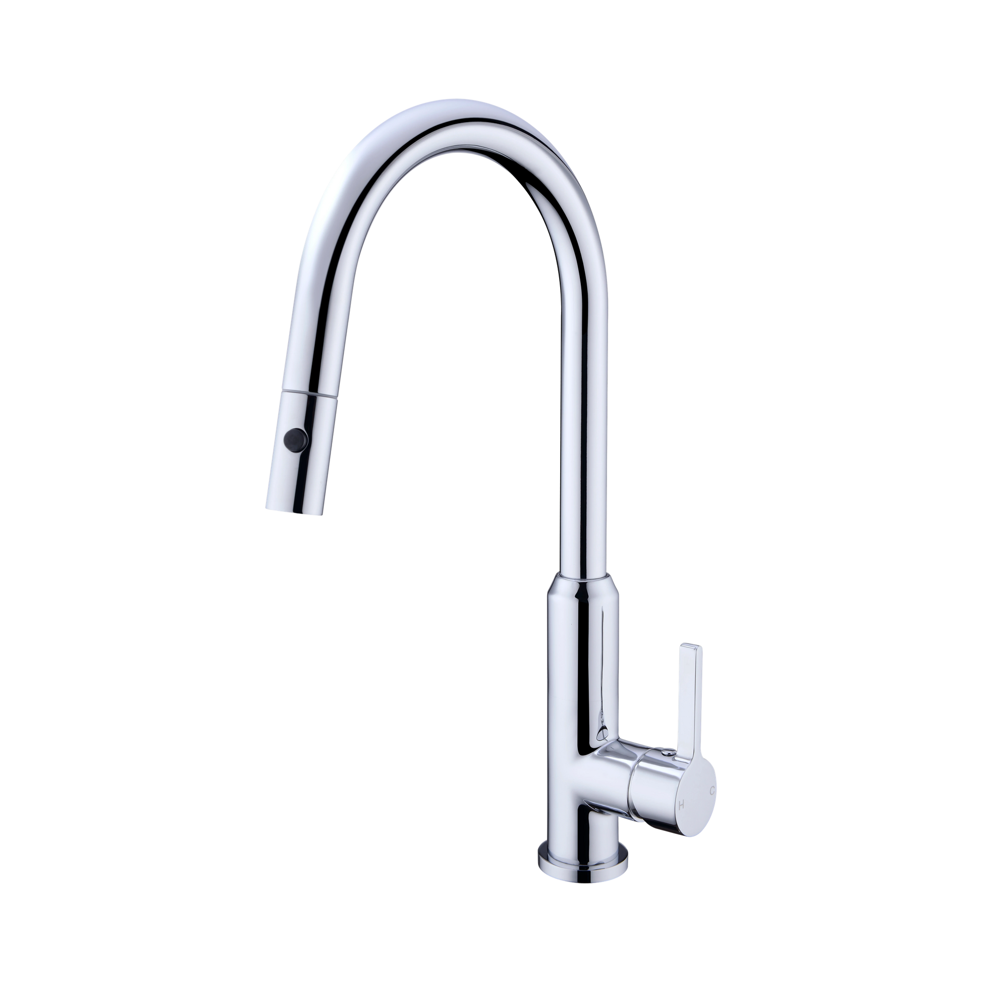 Nero Pearl Pull Out Sink Mixer With Vegie Spray Function, Chrome