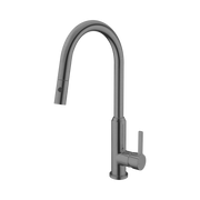 Nero Pearl Pull Out Sink Mixer With Vegie Spray Function, Gun Metal
