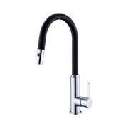 Nero Pearl Pull Out Sink Mixer With Vegie Spray Function, Matte Black