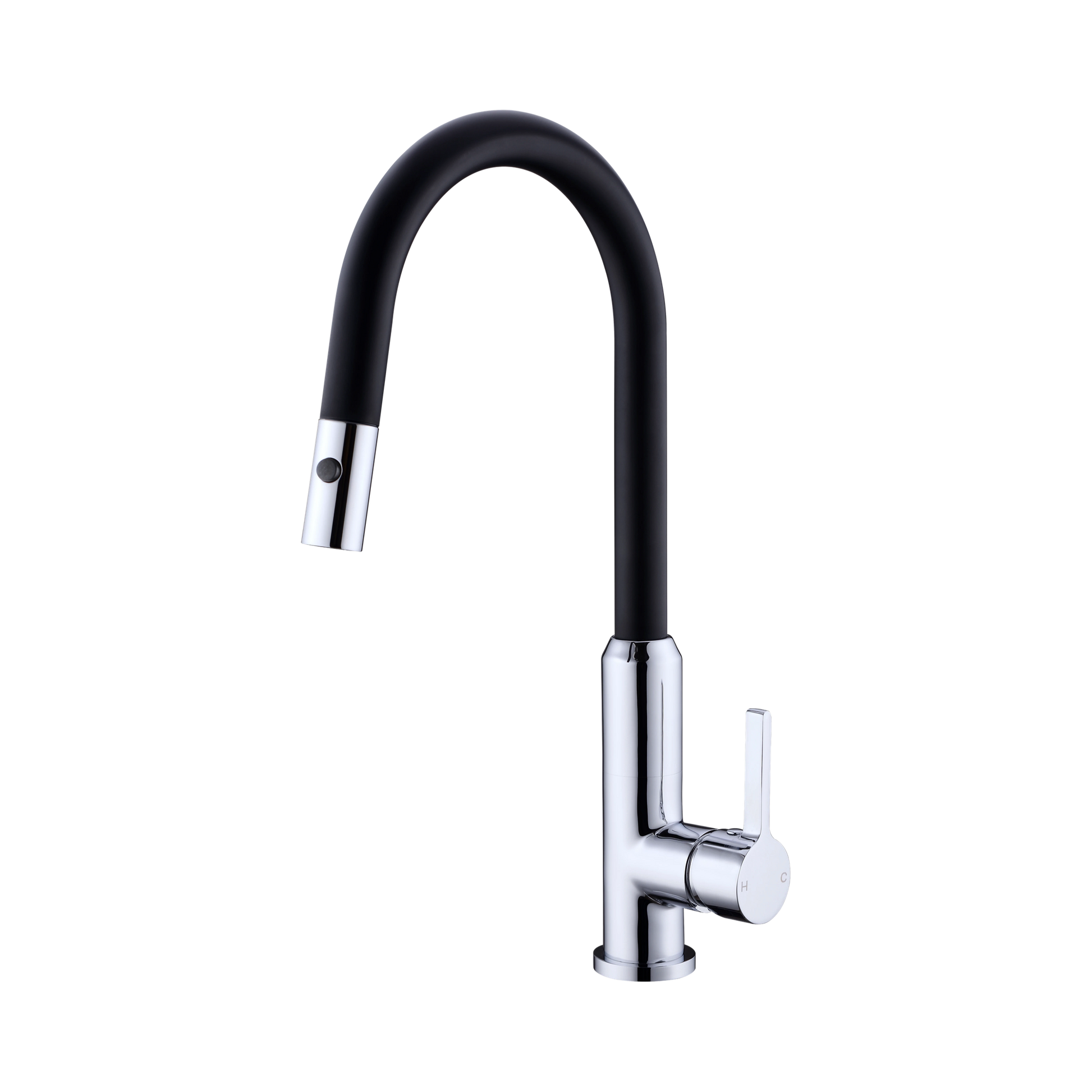 Nero Pearl Pull Out Sink Mixer With Vegie Spray Function, Matte Black