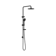 Nero Builder Project Twin Shower Set, Matte Black