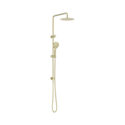 Nero Dolce II Twin Shower, Brushed Gold
