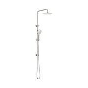 Nero Dolce II Twin Shower, Brushed Nickel