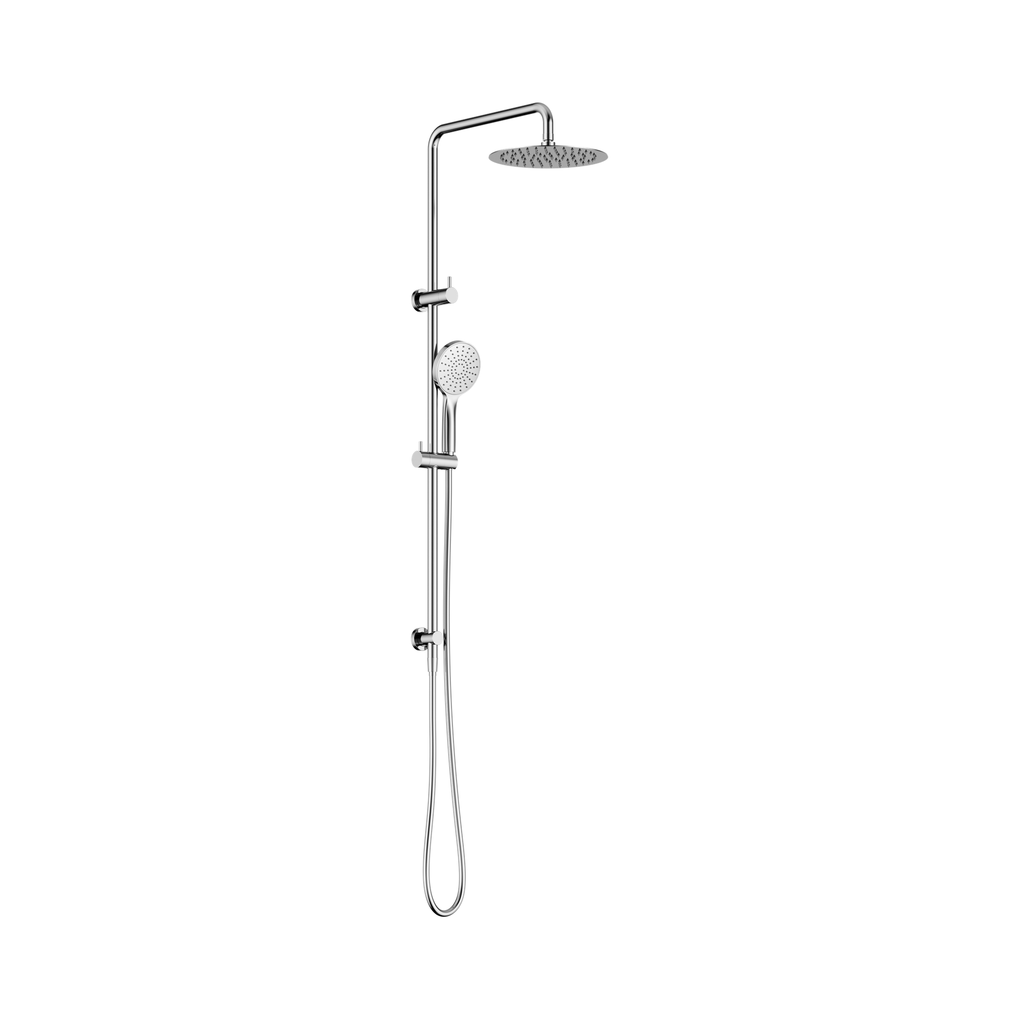 Nero Dolce II Twin Shower, Chrome