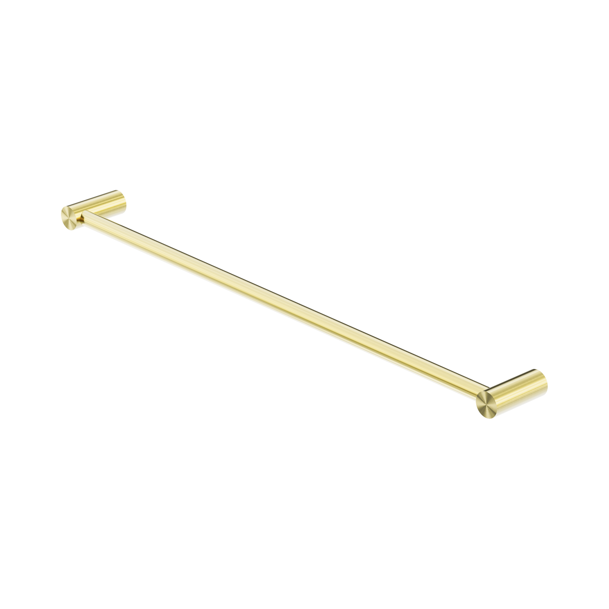 Nero New Mecca Single Towel Rail 600mm, Brushed Gold