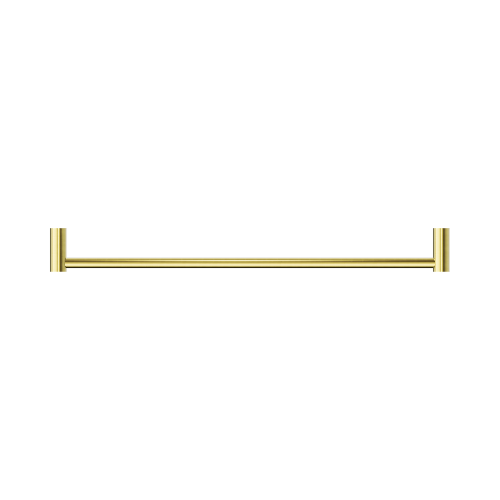 Nero New Mecca Single Towel Rail 600mm, Brushed Gold
