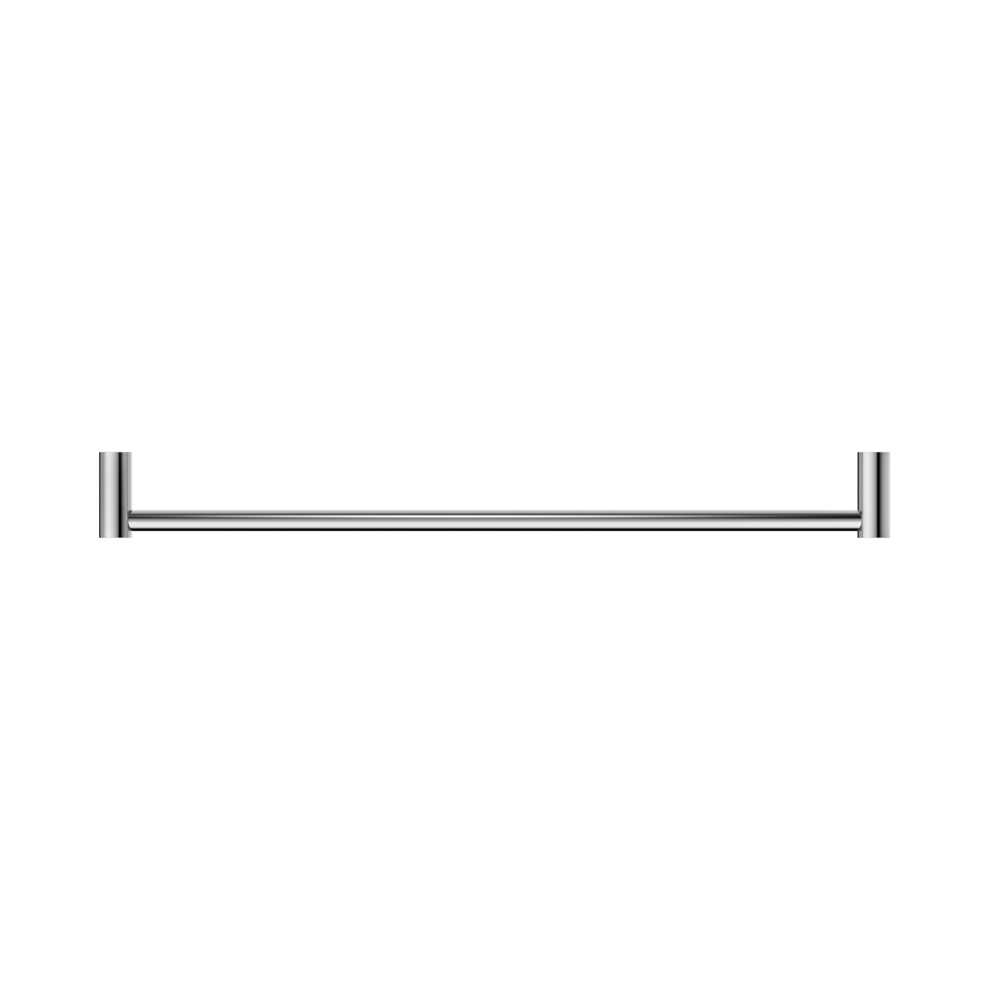 Nero New Mecca Single Towel Rail 600mm, Chrome