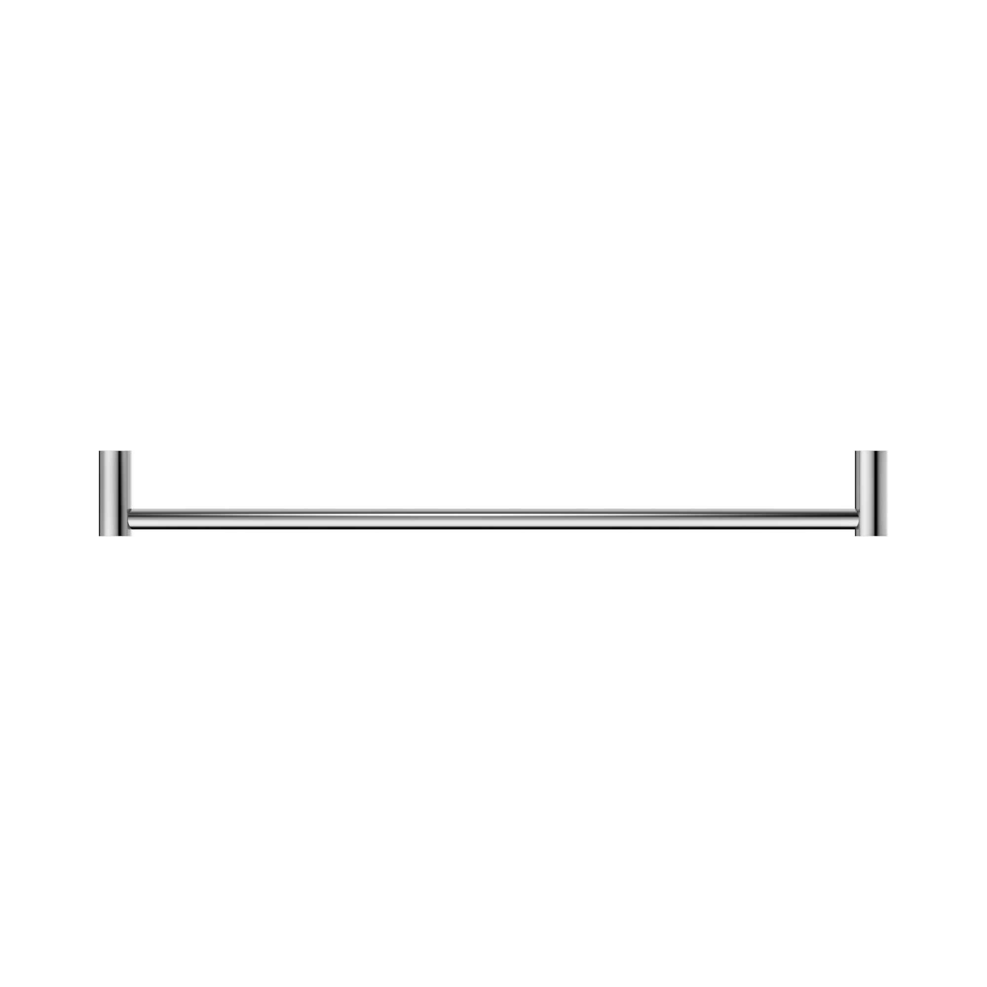 Nero New Mecca Single Towel Rail 600mm, Chrome