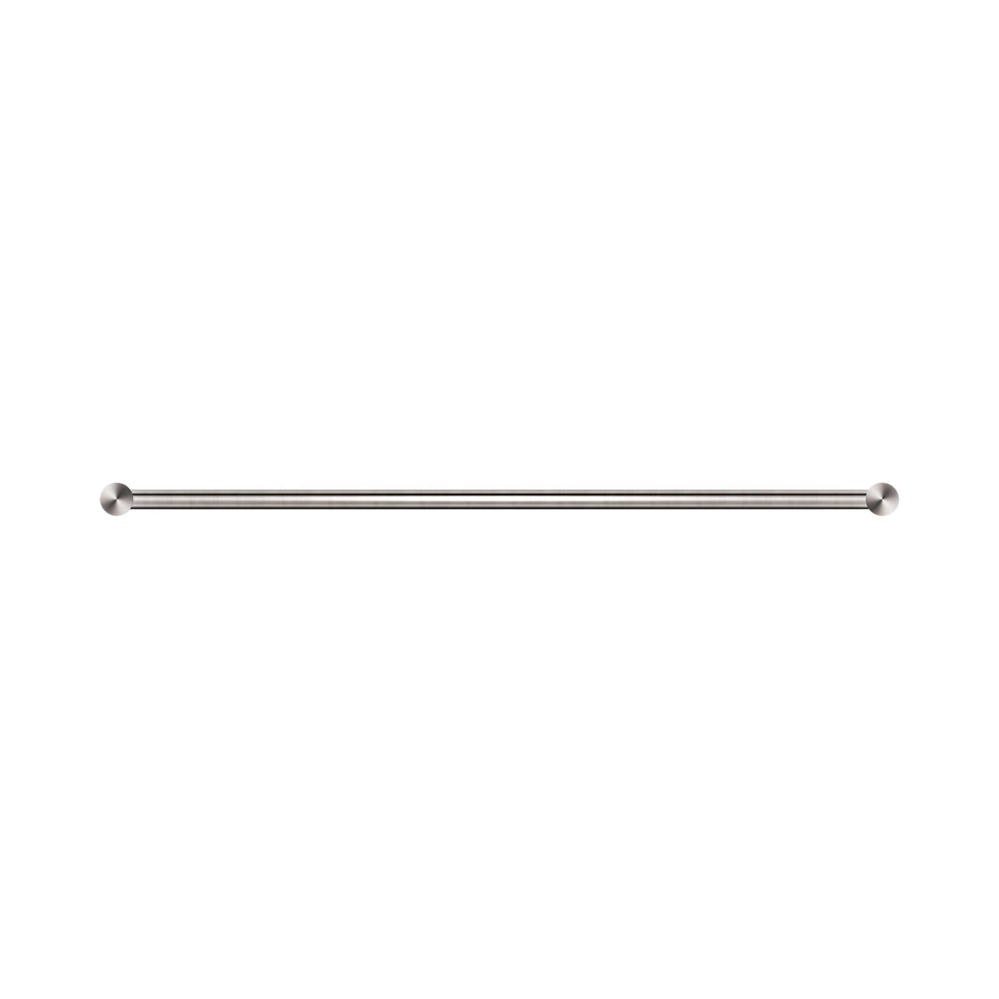 Nero New Mecca Double Towel Rail 600mm, Brushed Nickel