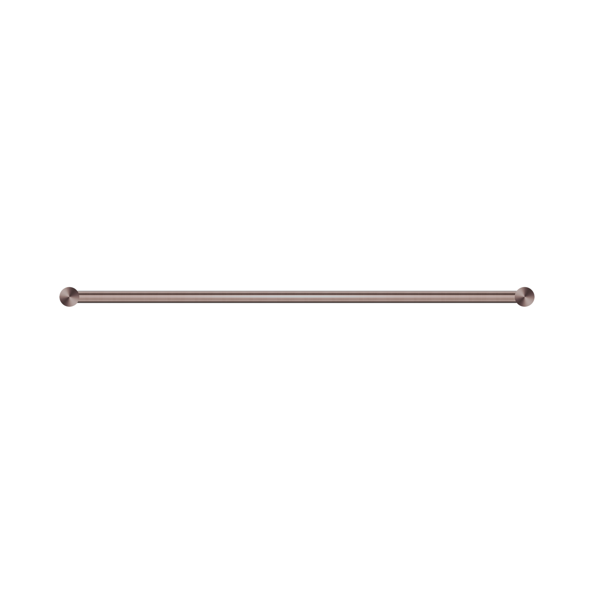Nero New Mecca Double Towel Rail 600mm, Brushed Bronze