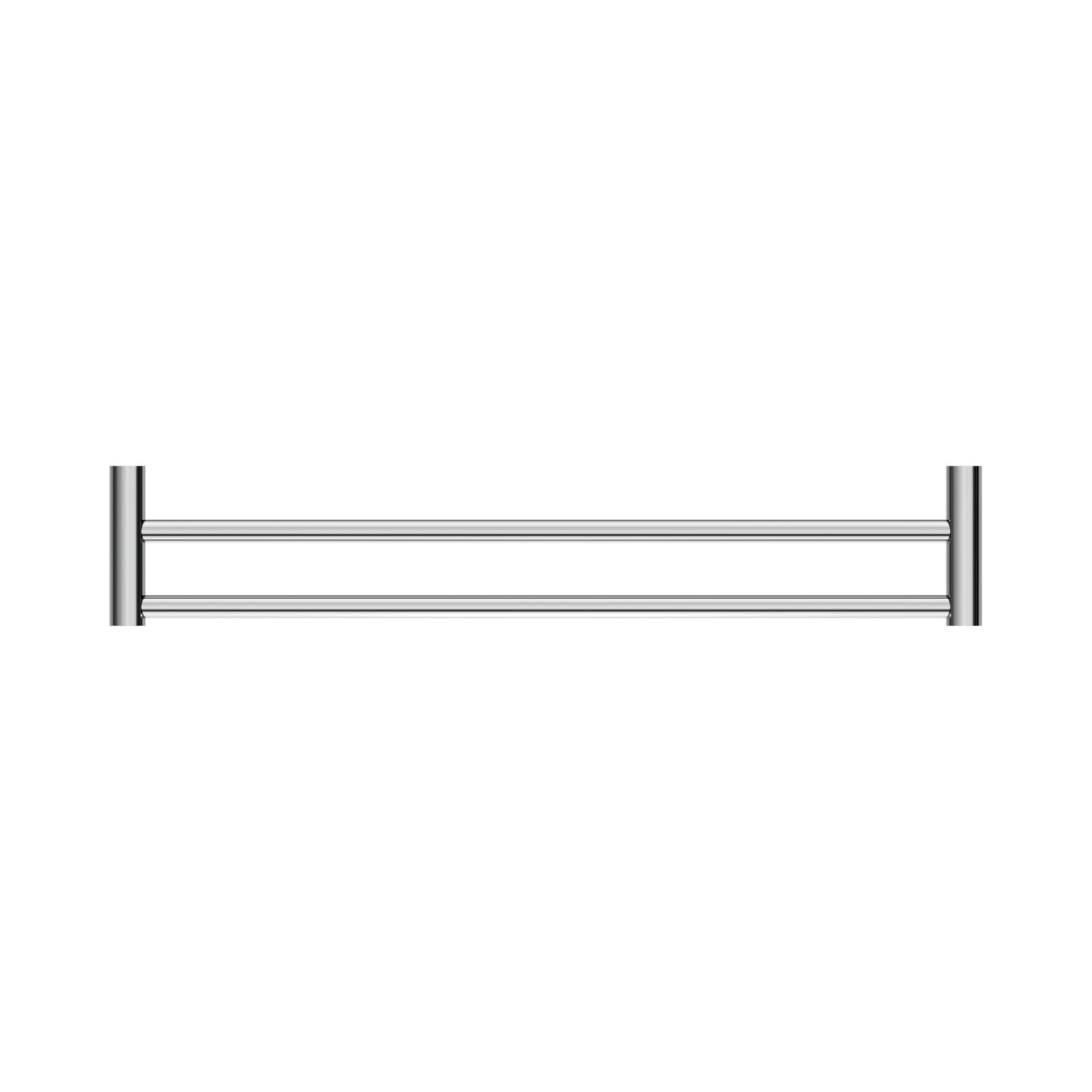 Nero New Mecca Double Towel Rail 600mm, Chrome