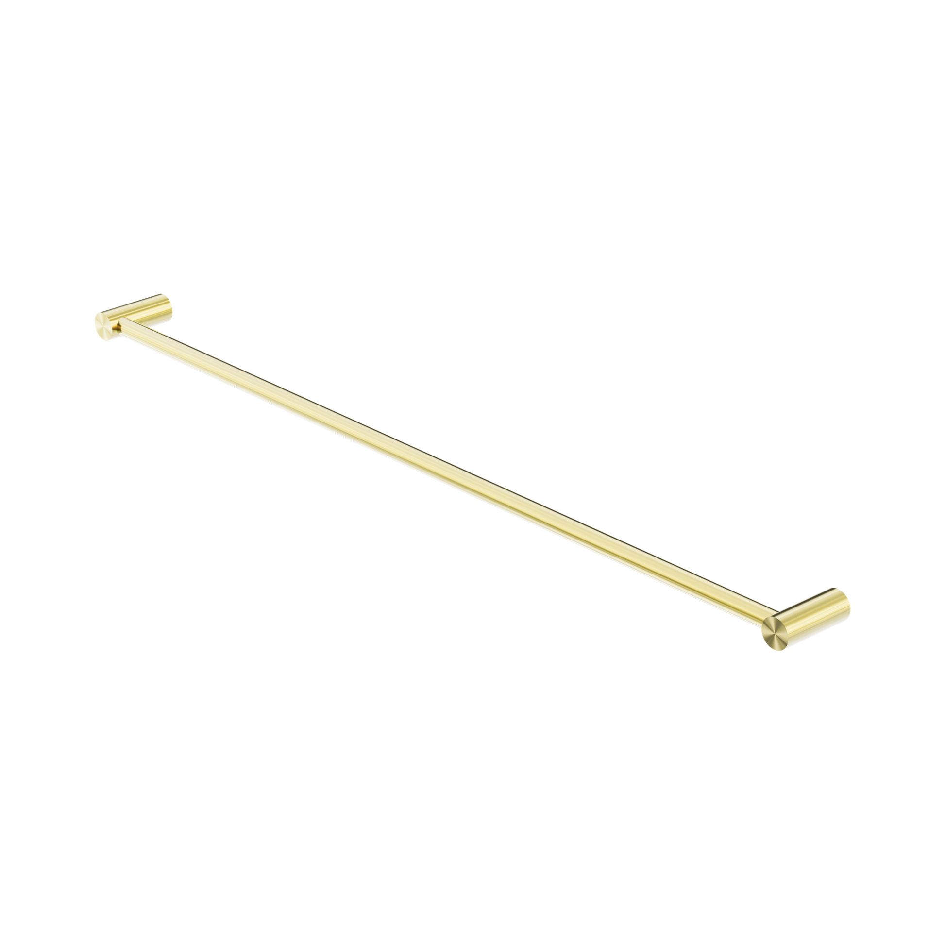 Nero New Mecca Single Towel Rail 800mm, Brushed Gold