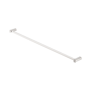 Nero New Mecca Single Towel Rail 800mm, Brushed Nickel