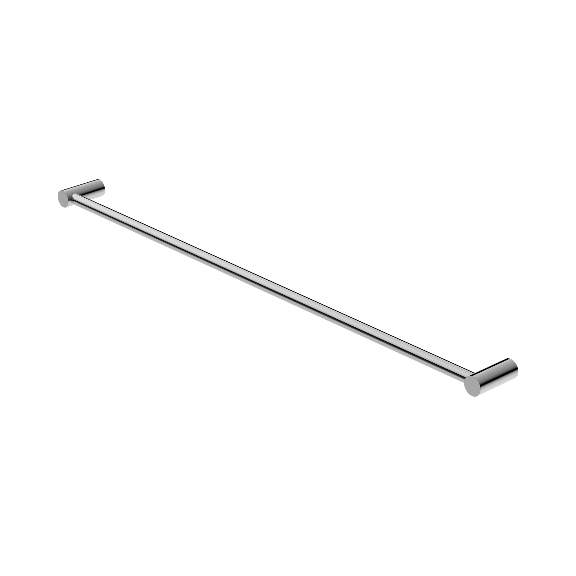 Nero New Mecca Single Towel Rail 800mm, Chrome
