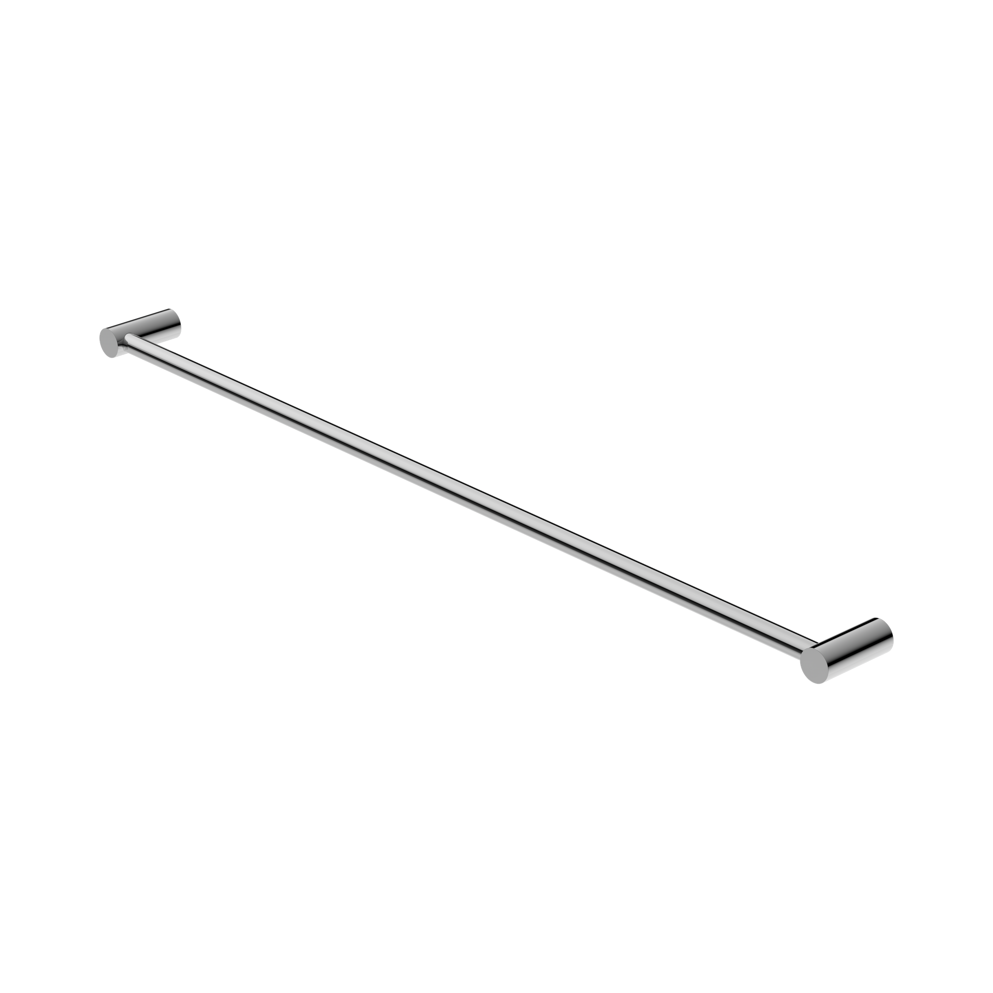 Nero New Mecca Single Towel Rail 800mm, Chrome