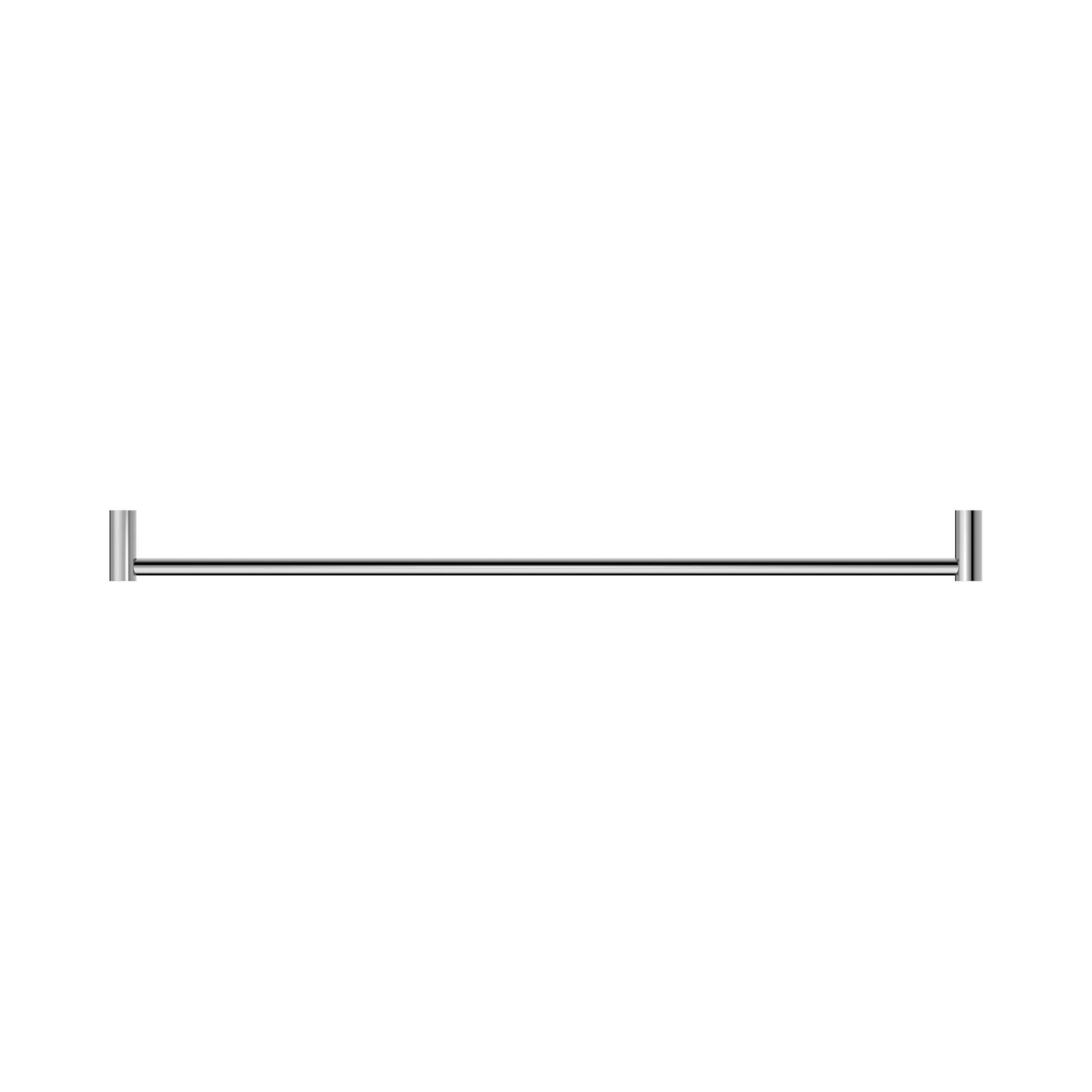 Nero New Mecca Single Towel Rail 800mm, Chrome