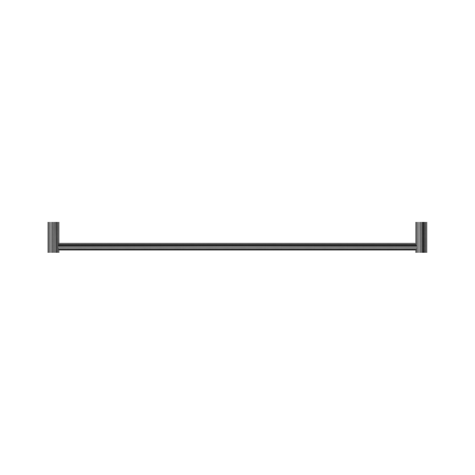 Nero New Mecca Single Towel Rail 800mm, Gun Metal
