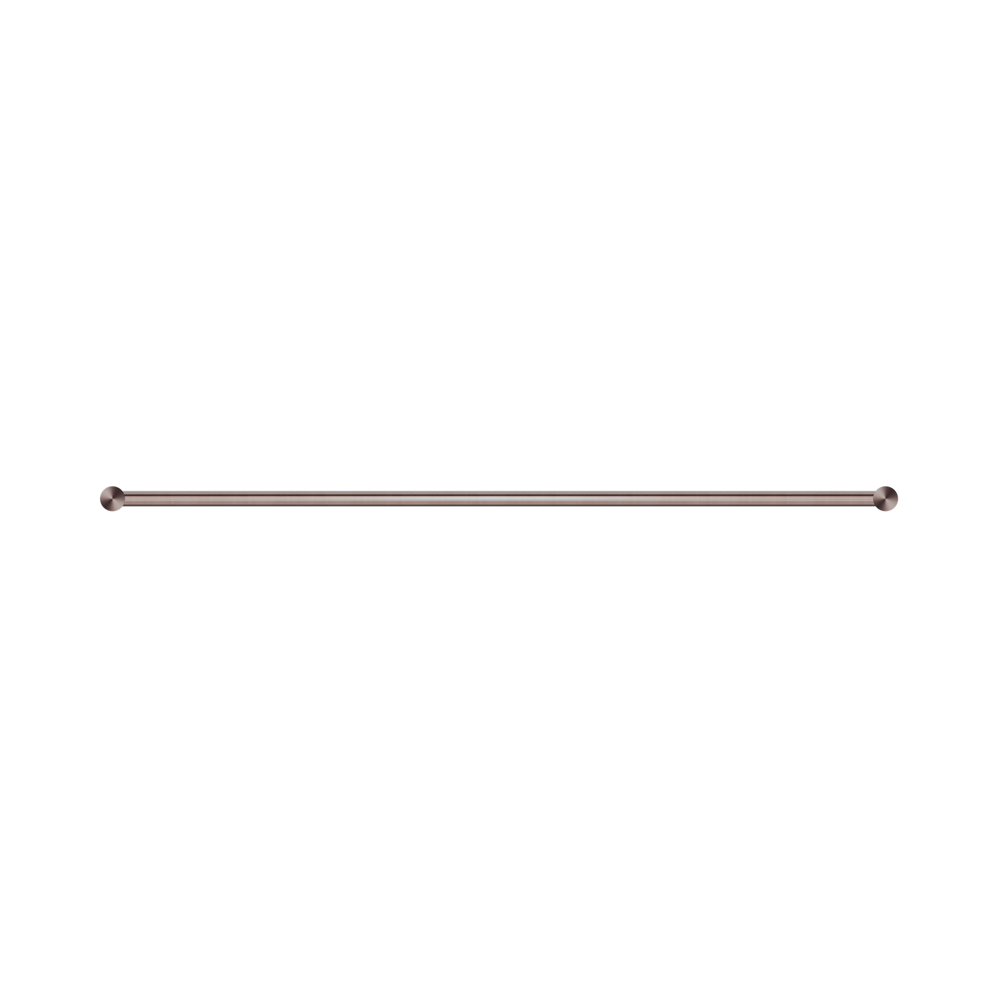 Nero New Mecca Double Towel Rail 800mm, Brushed Bronze