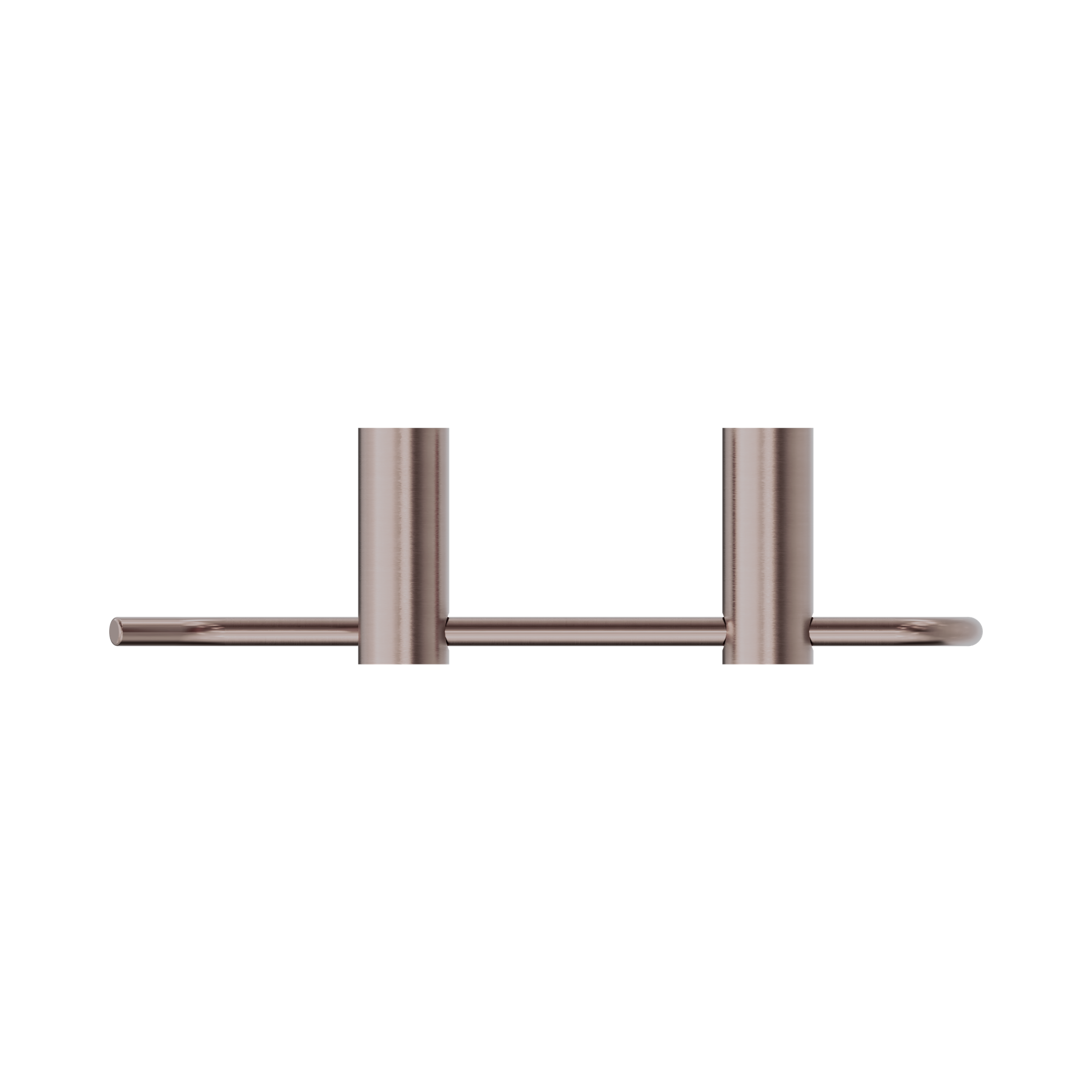 Nero New Mecca Hand Towel Rail, Brushed Bronze