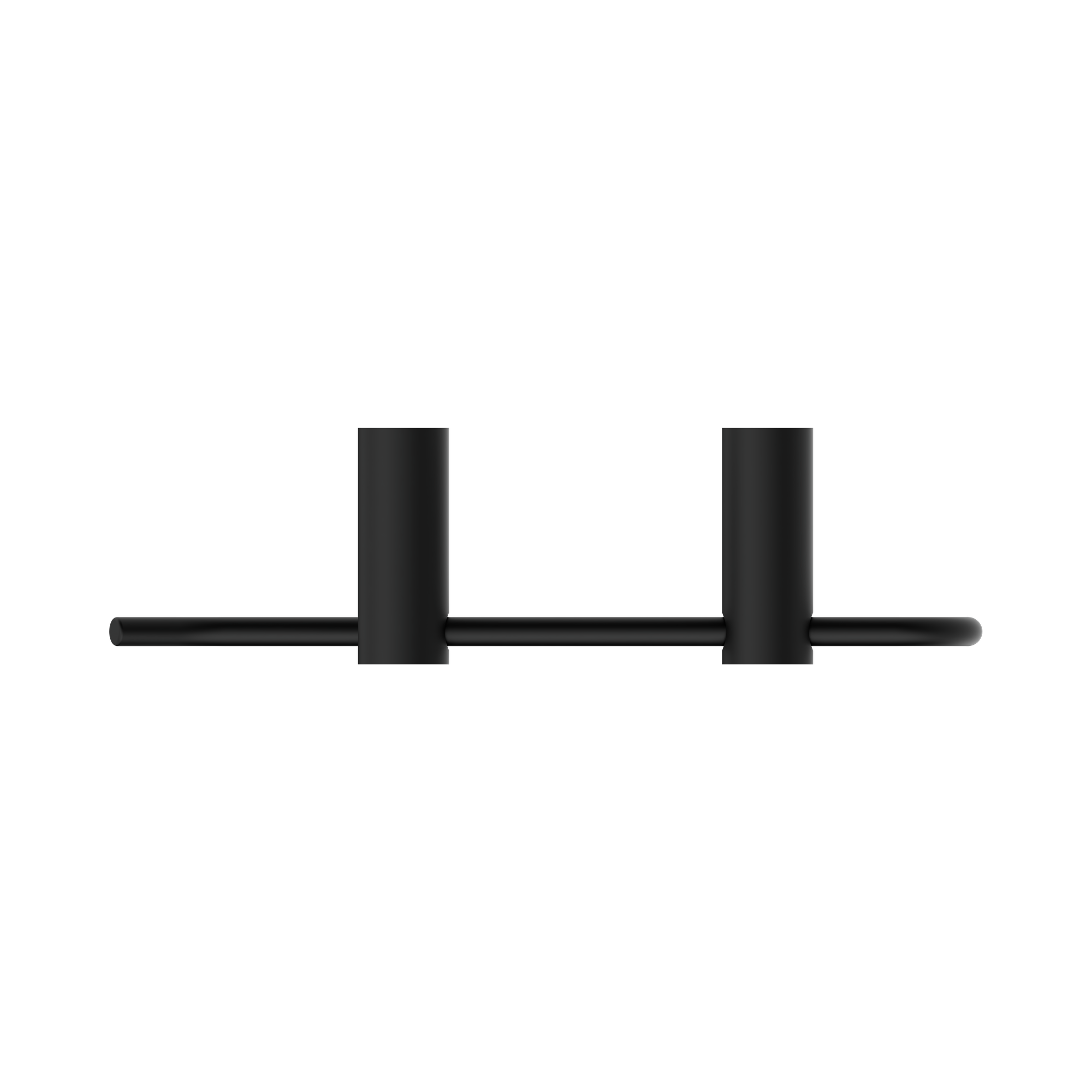 Nero New Mecca Hand Towel Rail, Matte Black