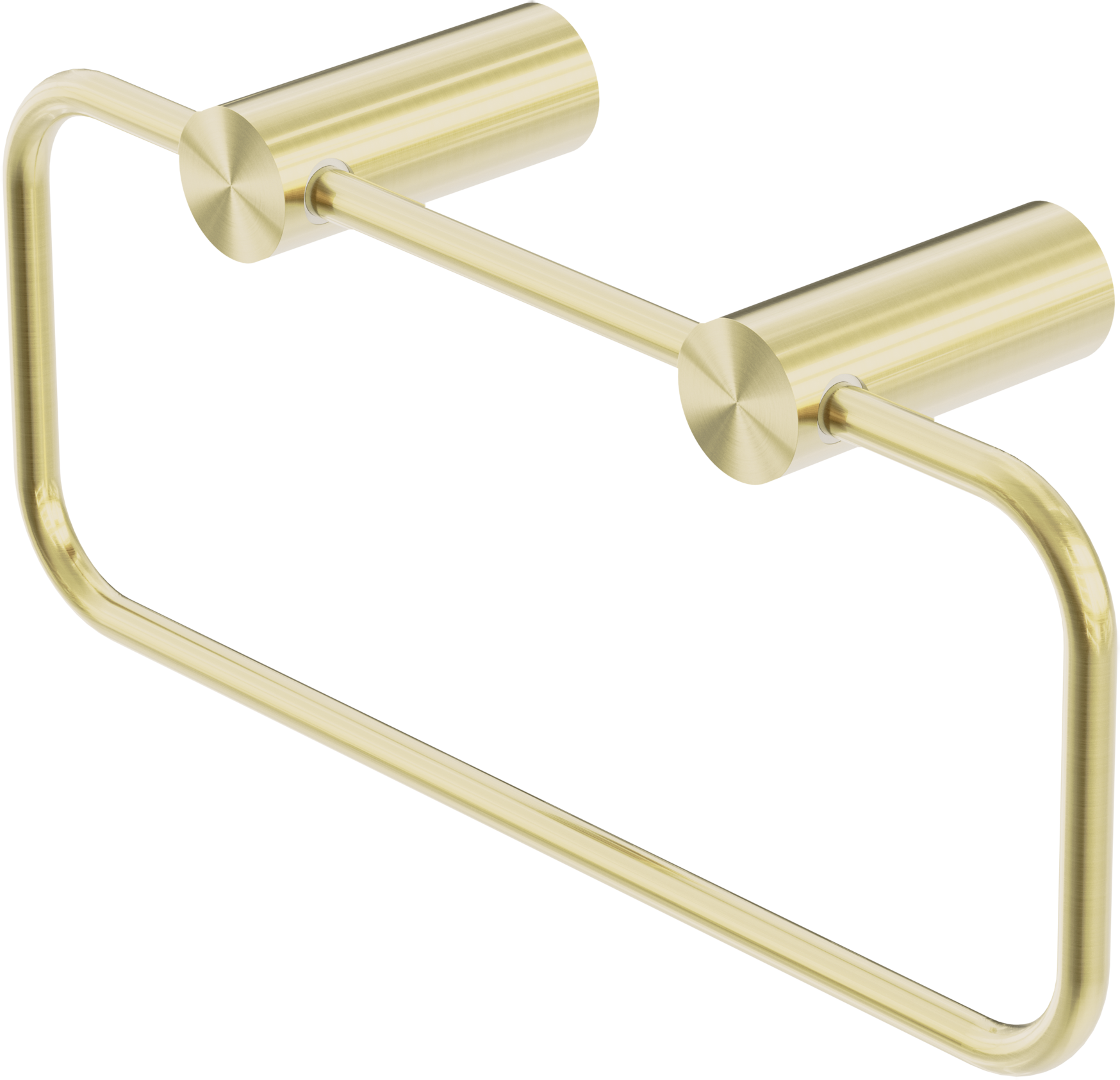 Nero New Mecca Towel Ring, Brushed Gold
