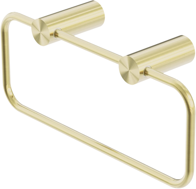 Nero New Mecca Towel Ring, Brushed Gold