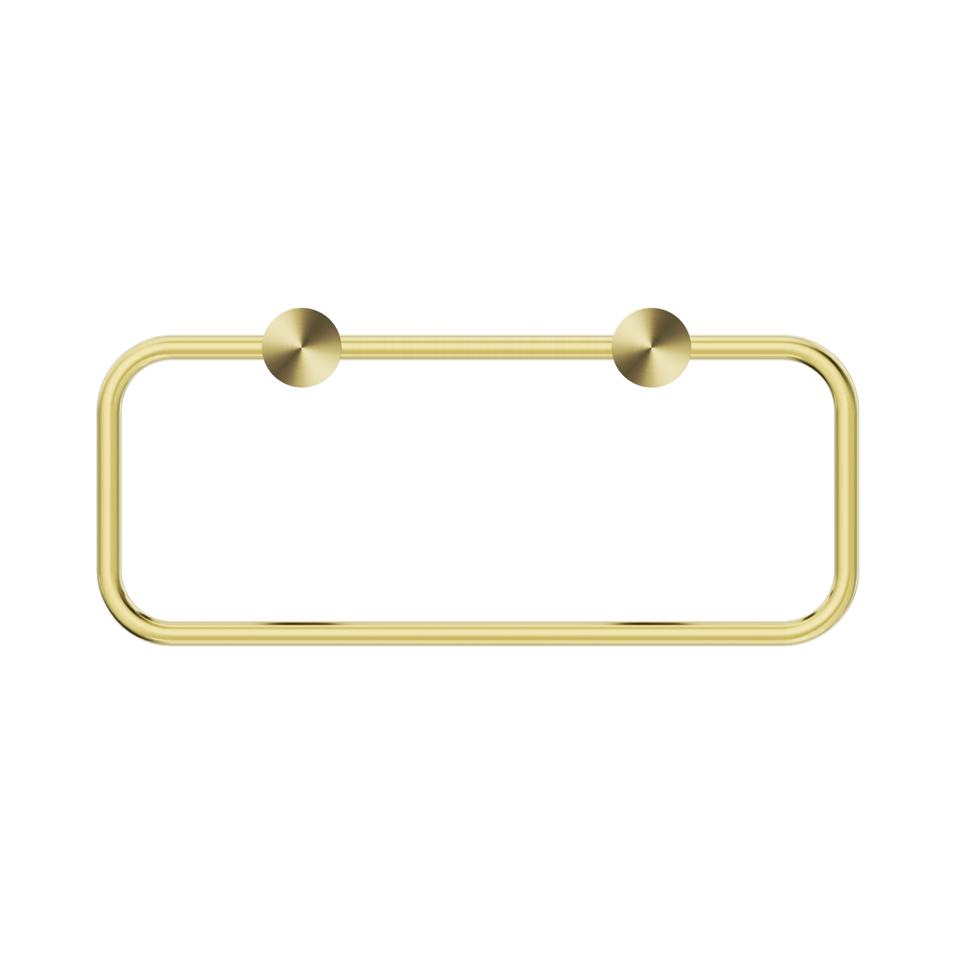 Nero New Mecca Towel Ring, Brushed Gold