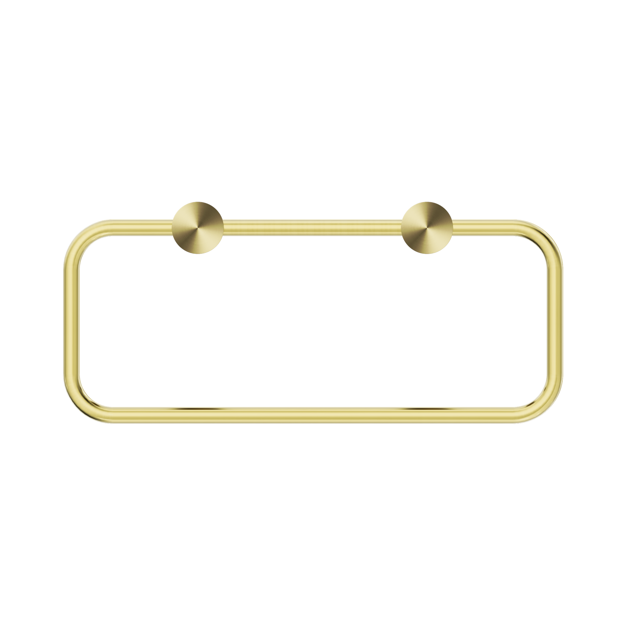Nero New Mecca Towel Ring, Brushed Gold