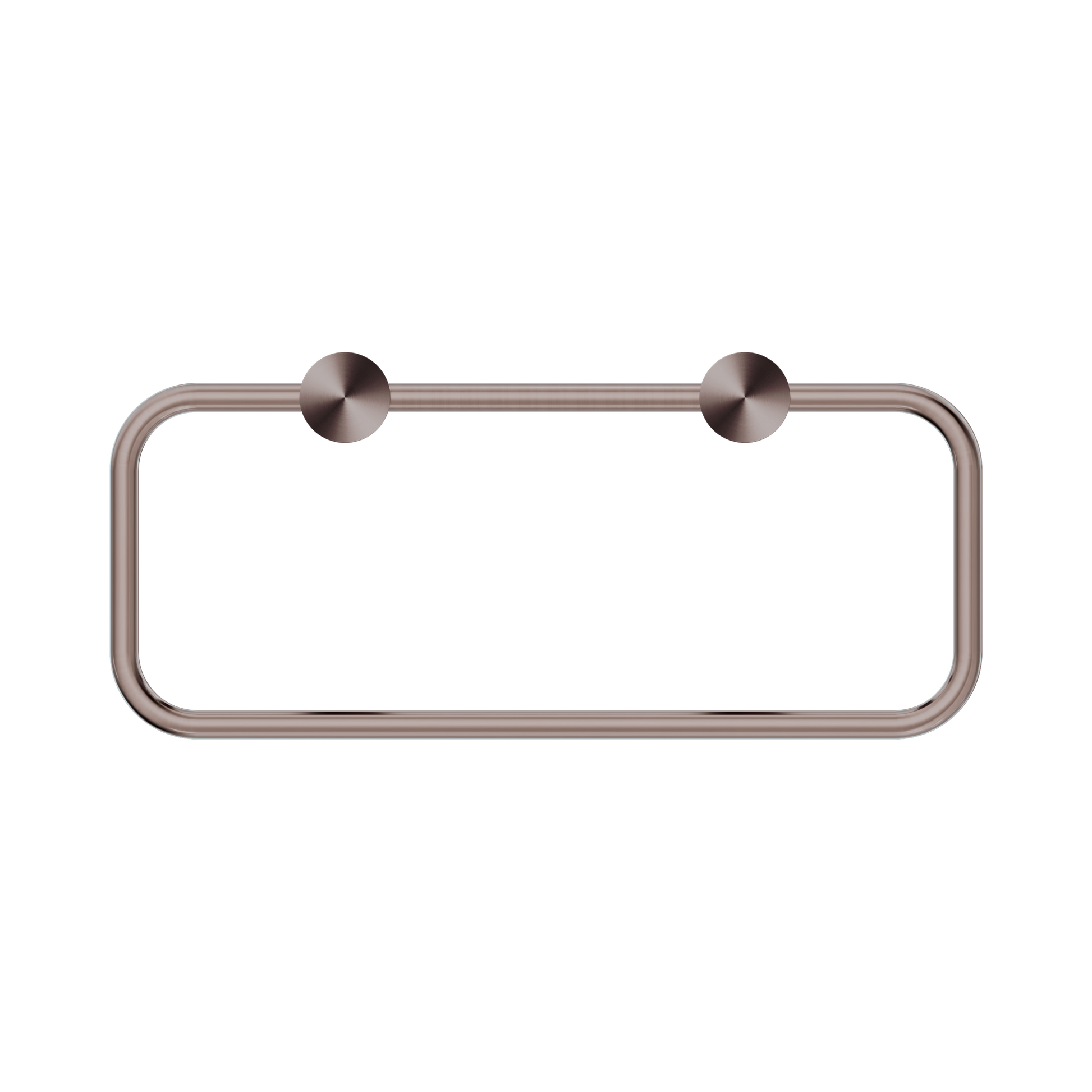 Nero New Mecca Towel Ring, Brushed Bronze