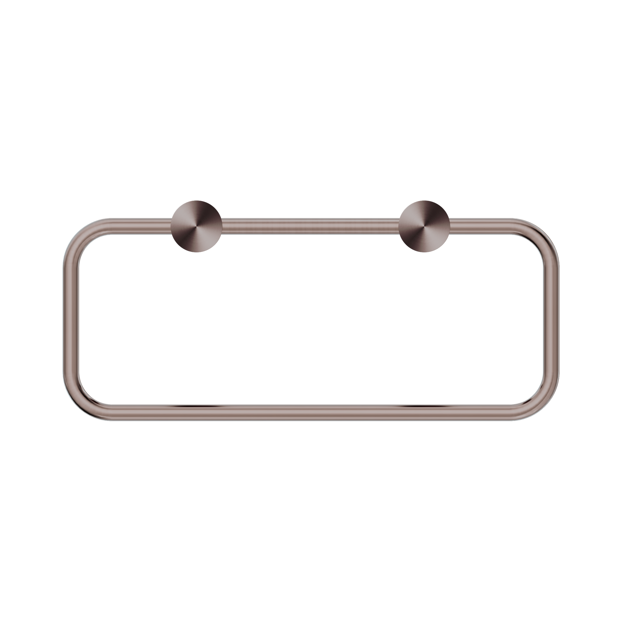 Nero New Mecca Towel Ring, Brushed Bronze