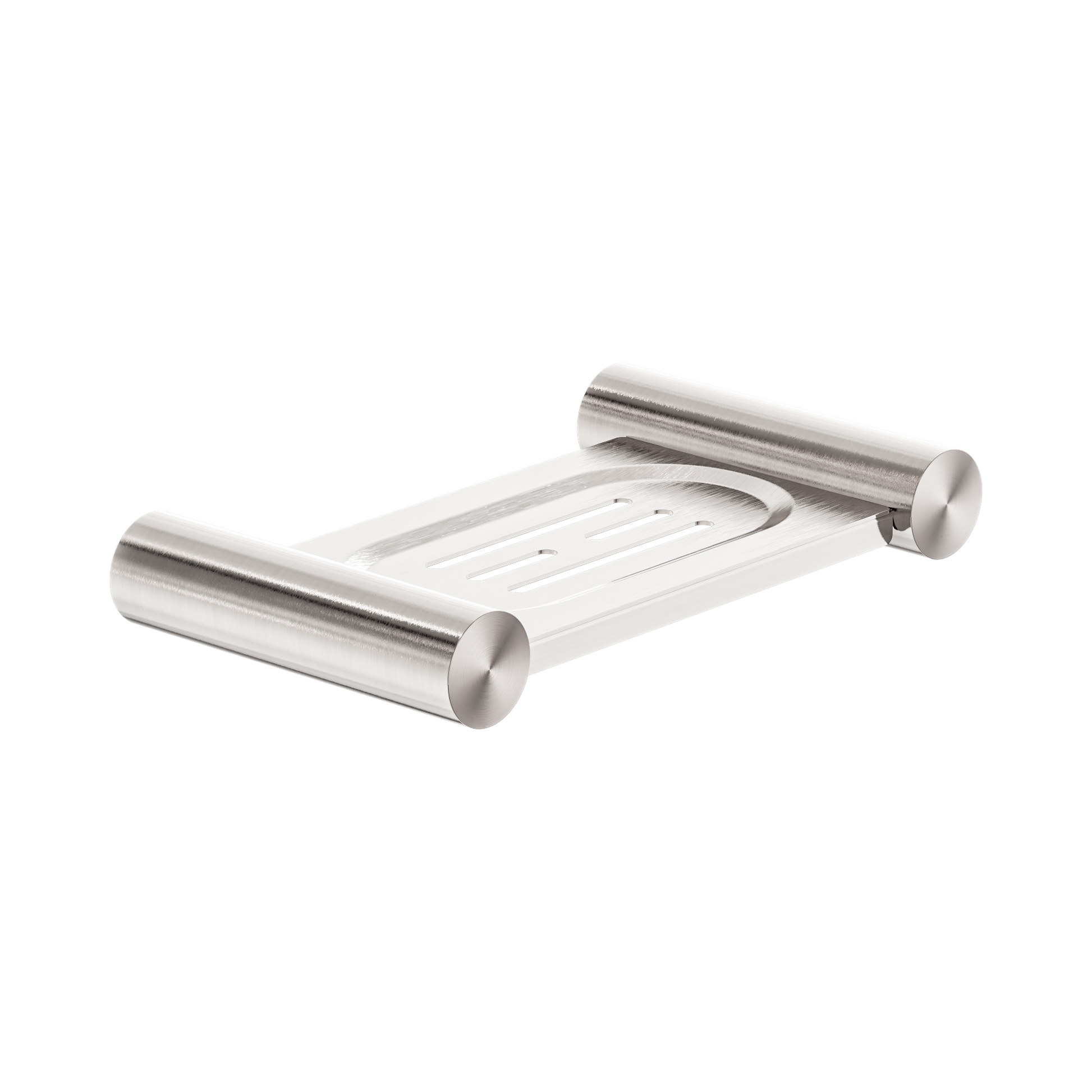 Nero New Mecca Soap Dish Holder, Brushed Nickel