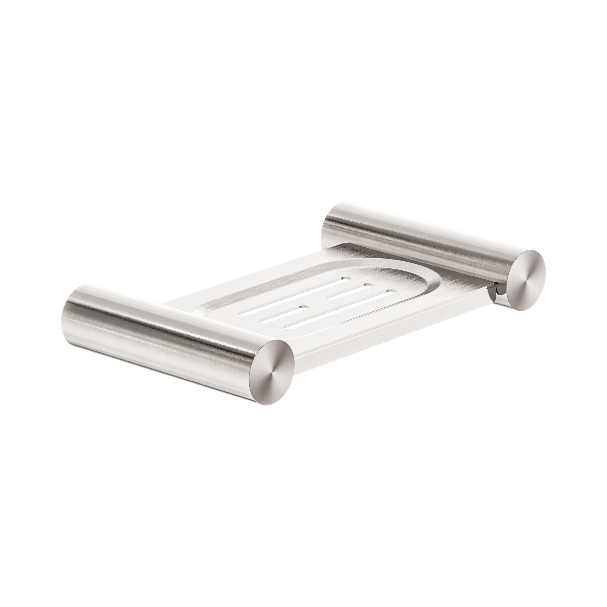 Nero New Mecca Soap Dish Holder, Brushed Nickel