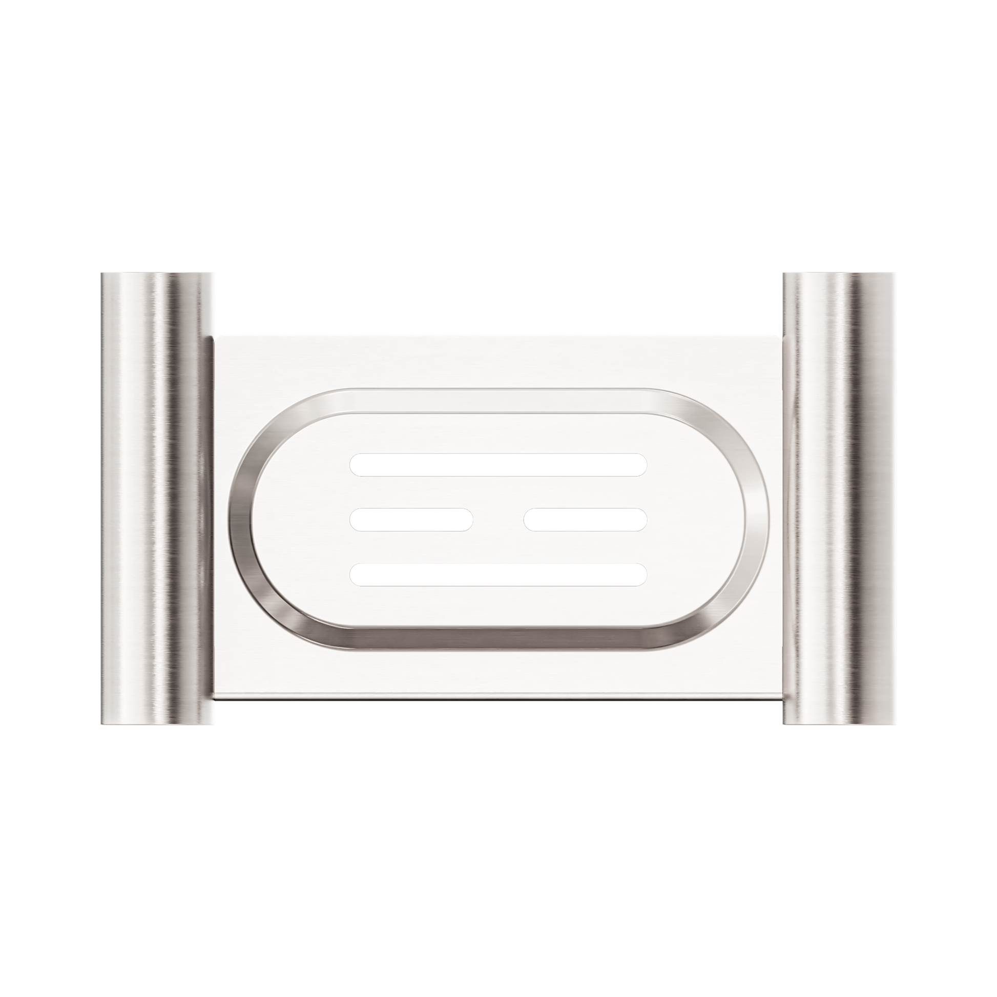 Nero New Mecca Soap Dish Holder, Brushed Nickel