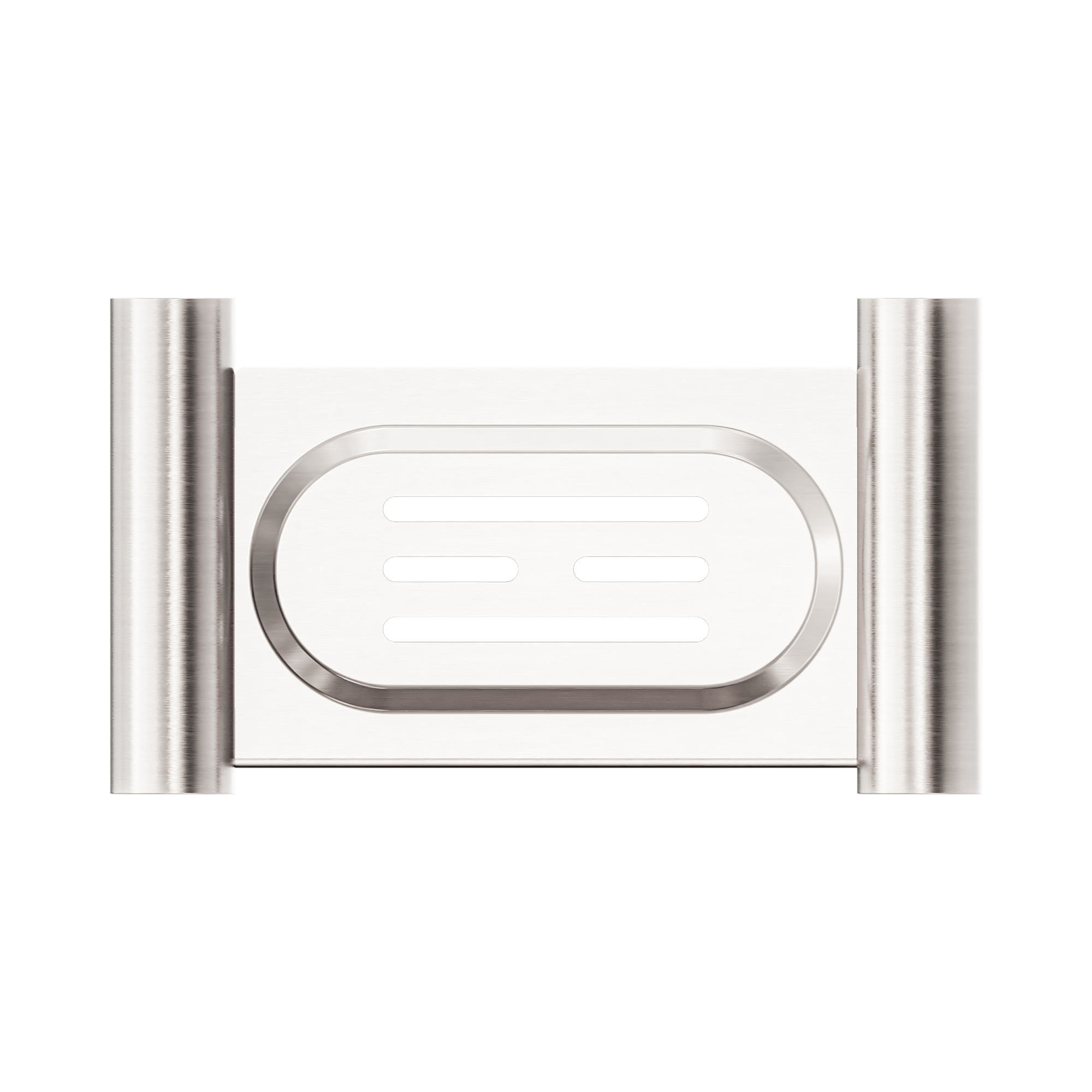 Nero New Mecca Soap Dish Holder, Brushed Nickel