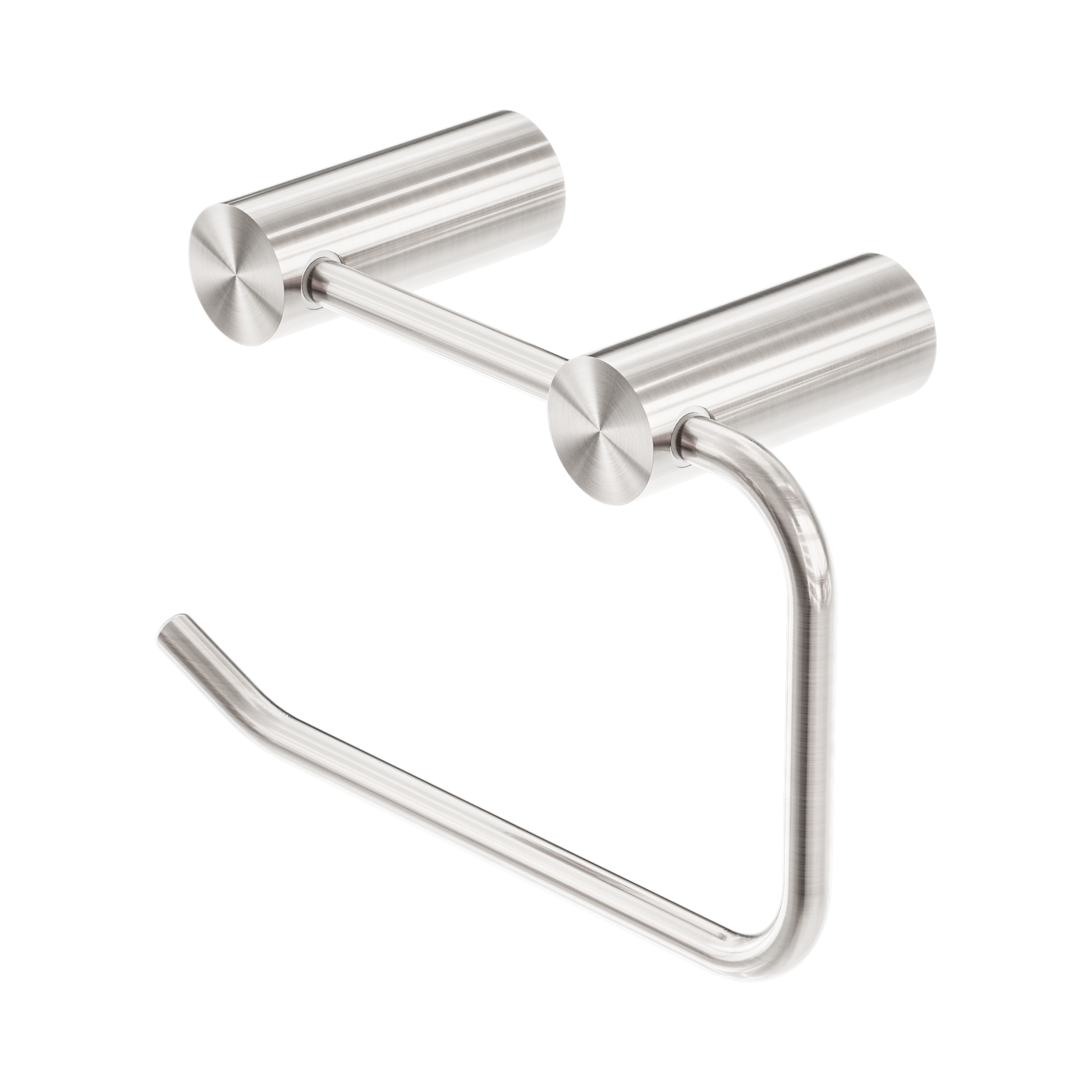 Nero New Mecca Toilet Roll Holder, Brushed Nickel