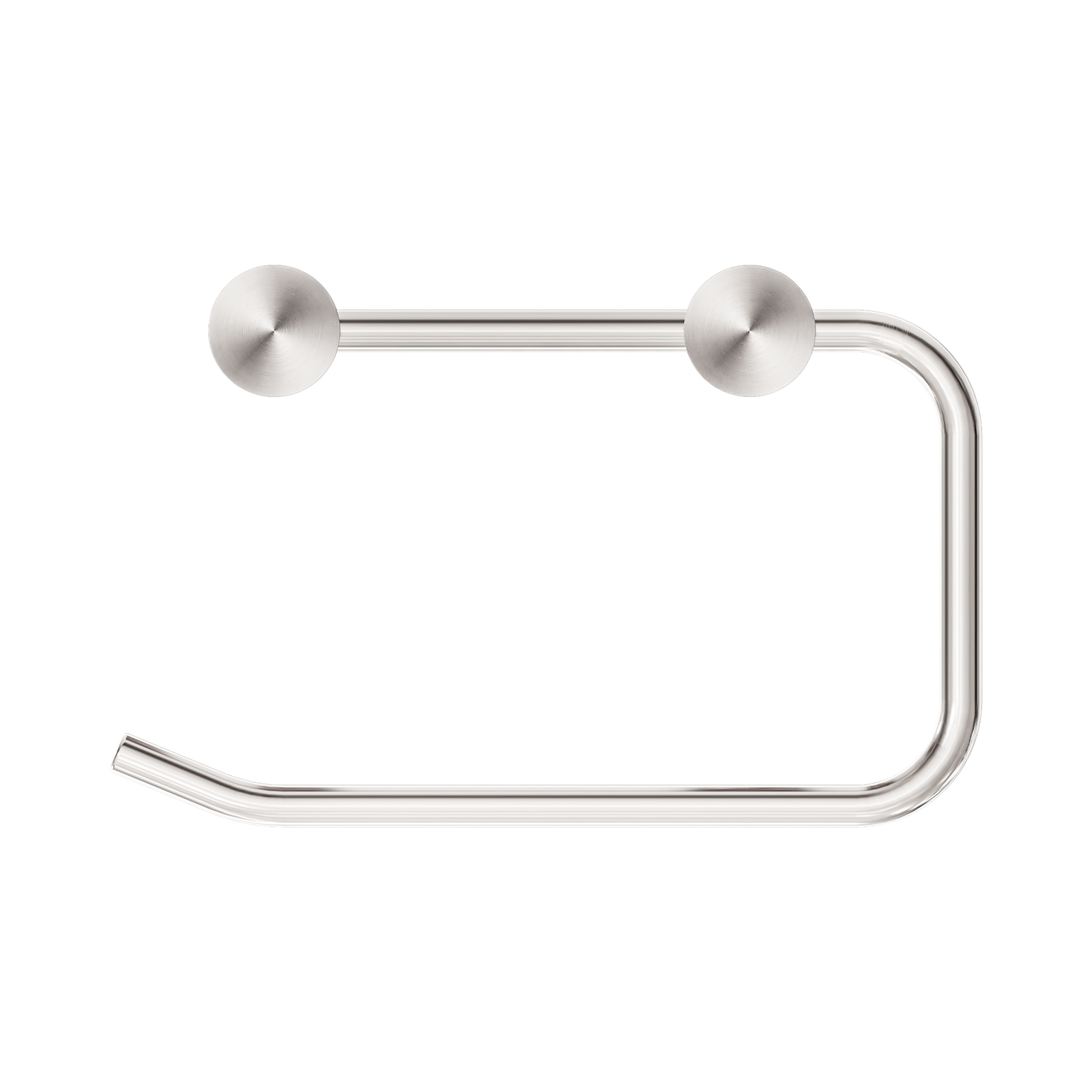 Nero New Mecca Toilet Roll Holder, Brushed Nickel