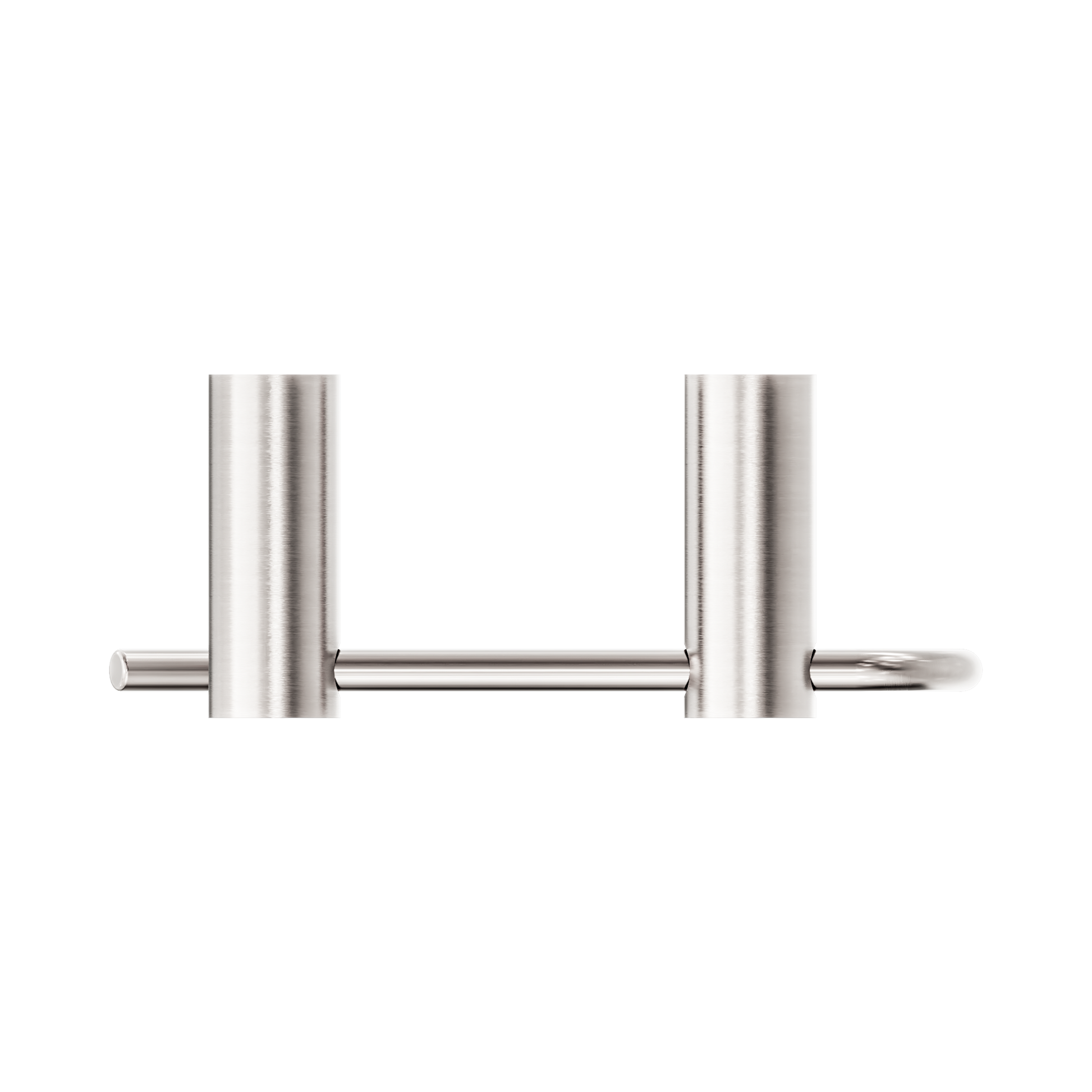 Nero New Mecca Toilet Roll Holder, Brushed Nickel