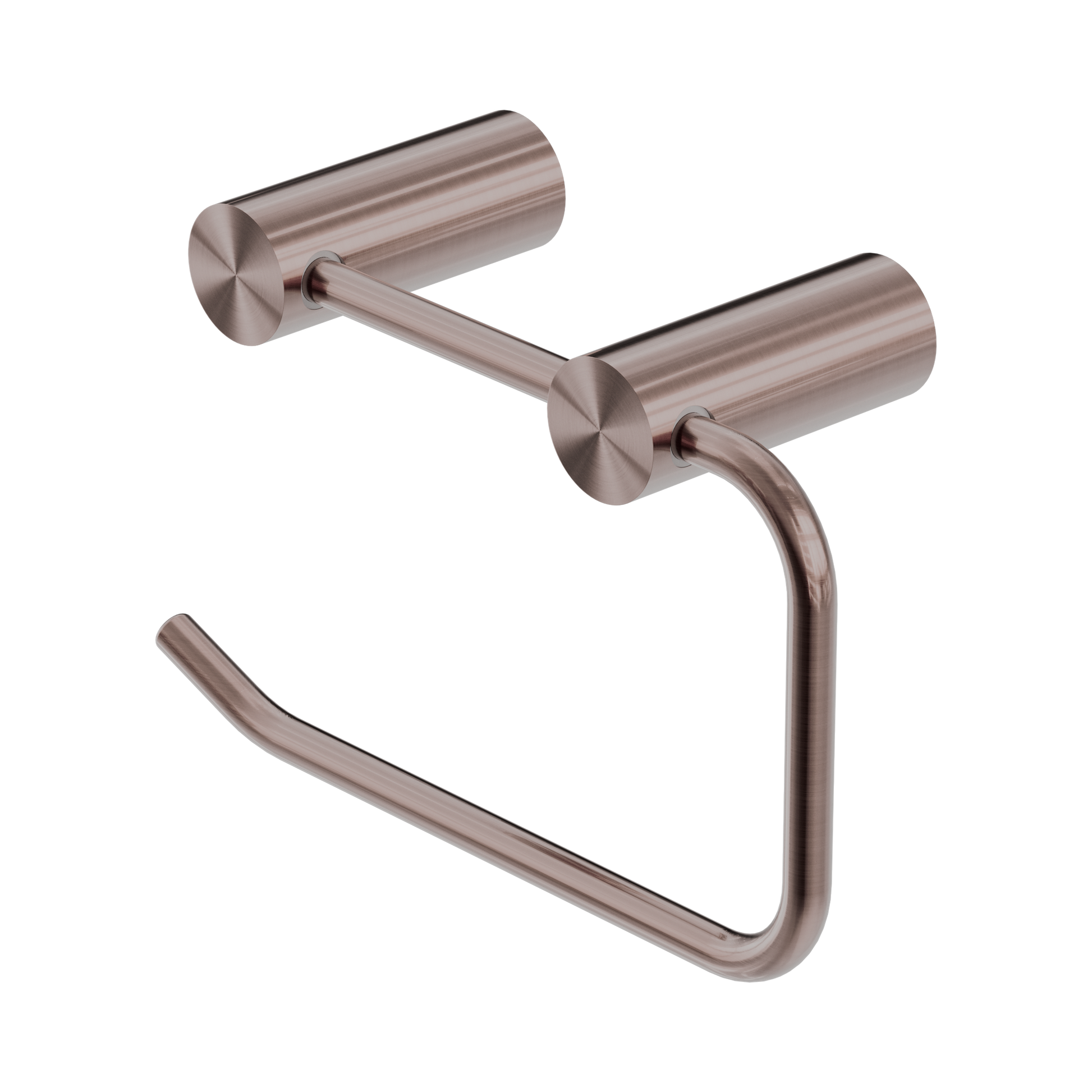 Nero New Mecca Toilet Roll Holder, Brushed Bronze