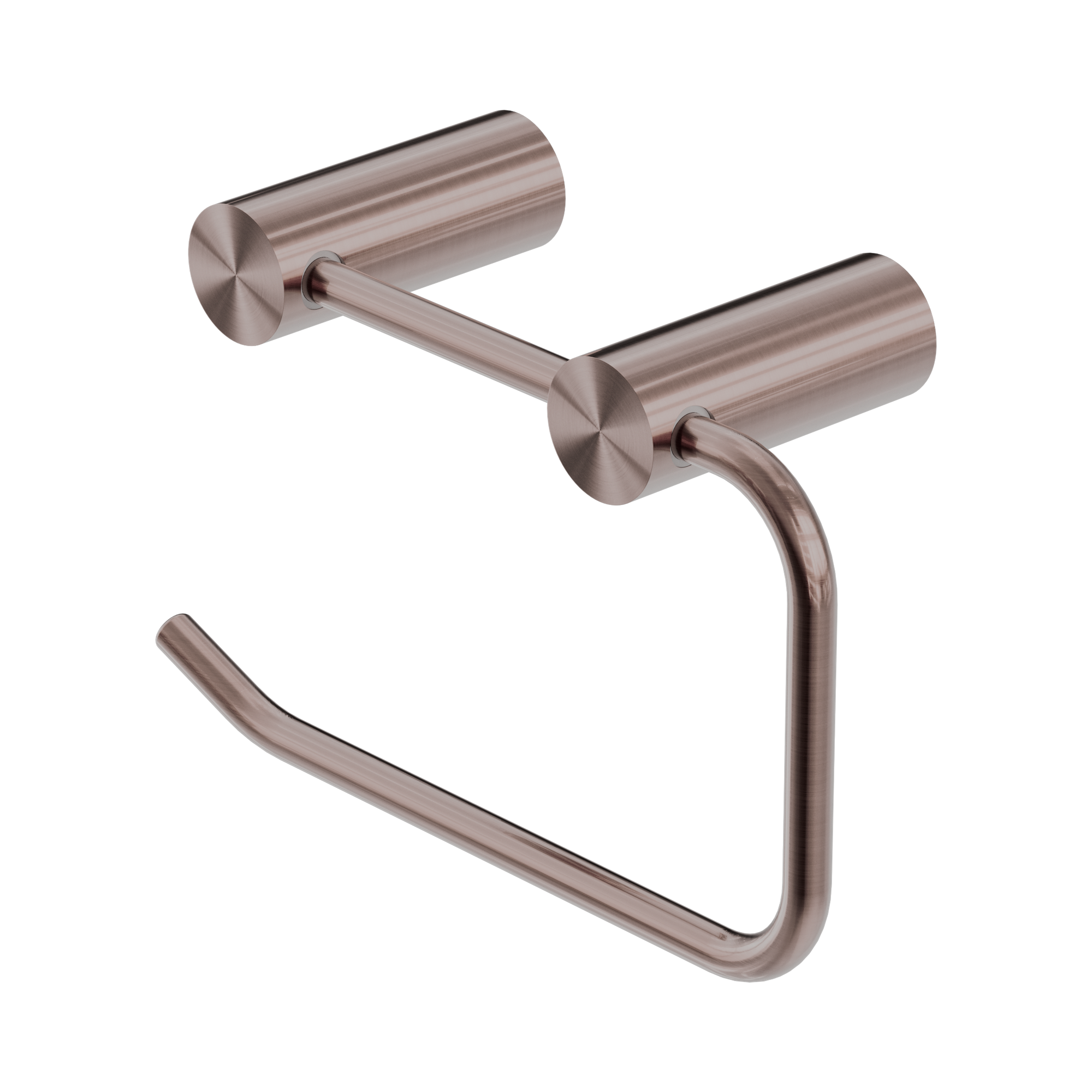 Nero New Mecca Toilet Roll Holder, Brushed Bronze