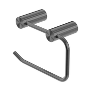Nero New Mecca Toilet Roll Holder, Gun Metal