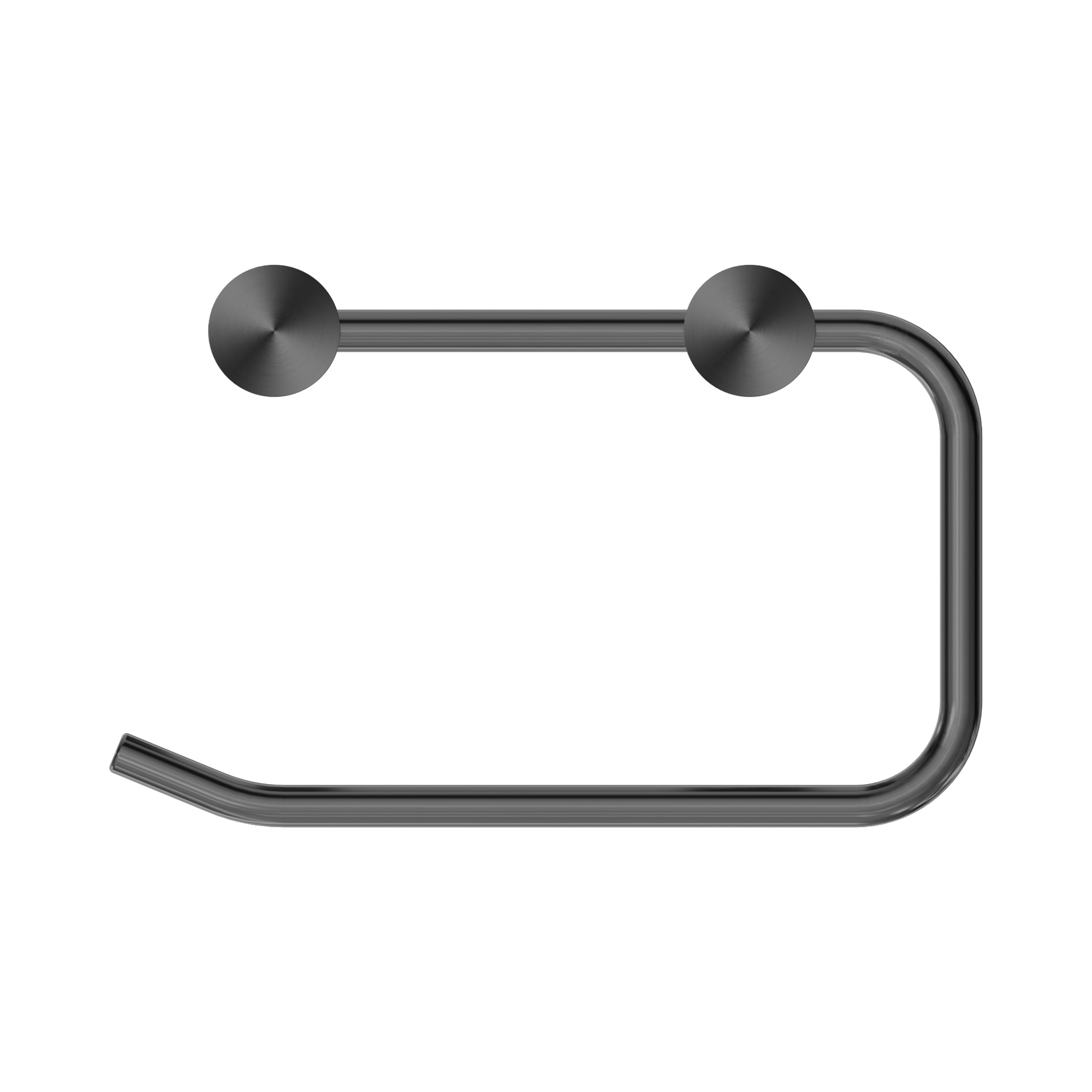 Nero New Mecca Toilet Roll Holder, Gun Metal