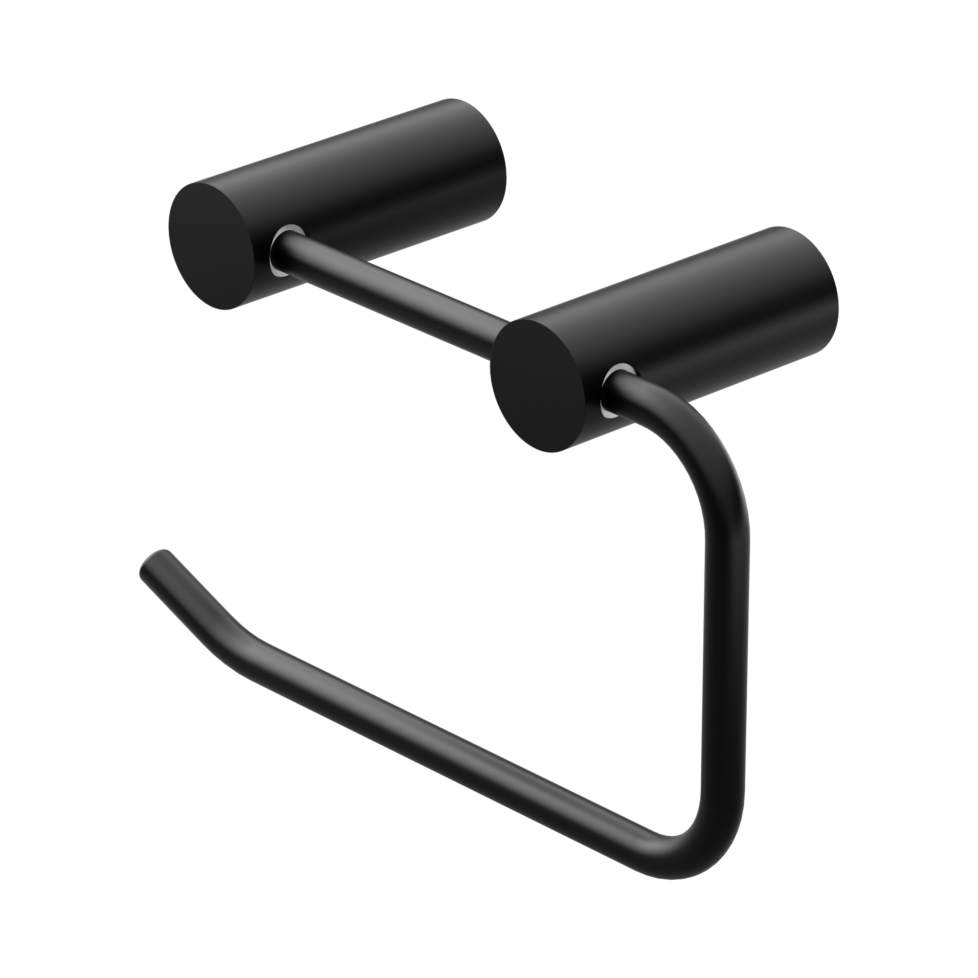 Nero New Mecca Toilet Roll Holder, Matte Black