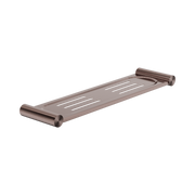 Nero New Mecca Metal Shower Shelf, Brushed Bronze
