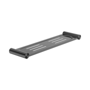 Nero New Mecca Metal Shower Shelf, Gun Metal